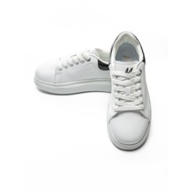 Pantofi Sport Barbati 2307B WHITE-BLACK | MEI