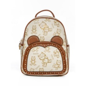 Rucsac Dama 5ZA267 BEIGE-WHITE | MEI