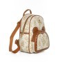 Rucsac Dama 5ZA267 BEIGE-WHITE | MEI