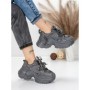 Pantofi Sport Dama din piele naturala 918-1 GREY | FRANCO GERARDO