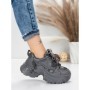 Pantofi Sport Dama din piele naturala 918-1 GREY | FRANCO GERARDO