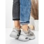Pantofi Sport Dama din piele naturala HY2122 GREY | FRANCO GERARDO