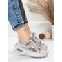 Pantofi Sport Dama din piele naturala HY2122 GREY | FRANCO GERARDO