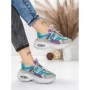 Pantofi Sport Dama din piele naturala HY2122 BLUE-PURPLE | FRANCO GERARDO