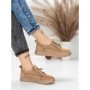 Pantofi Sport Dama din piele naturala 2535 KHAKI | FRANCO GERARDO