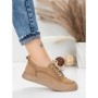 Pantofi Sport Dama din piele naturala 2535 KHAKI | FRANCO GERARDO