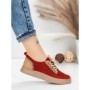 Pantofi Sport Dama din piele naturala 2535 RED | FRANCO GERARDO