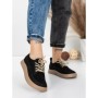 Pantofi Sport Dama din piele naturala 2535 BLACK | FRANCO GERARDO