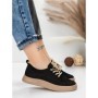 Pantofi Sport Dama din piele naturala 2535 BLACK | FRANCO GERARDO