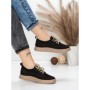 Pantofi Sport Dama din piele naturala 2535 BLACK | FRANCO GERARDO