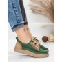 Pantofi Sport Dama din piele naturala 2535 GREEN | FRANCO GERARDO