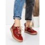 Pantofi Sport Dama din piele naturala 2536 RED | FRANCO GERARDO