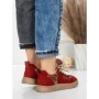 Pantofi Sport Dama din piele naturala 2536 RED | FRANCO GERARDO