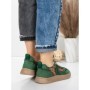 Pantofi Sport Dama din piele naturala 2536 GREEN | FRANCO GERARDO