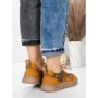 Pantofi Sport Dama din piele naturala 2536 YELLOW | FRANCO GERARDO