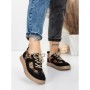 Pantofi Sport Dama din piele naturala 2536 BLACK | FRANCO GERARDO