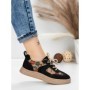 Pantofi Sport Dama din piele naturala 2536 BLACK | FRANCO GERARDO