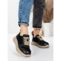 Pantofi Sport Dama din piele naturala 16-2 BLACK | FRANCO GERARDO