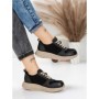Pantofi Sport Dama din piele naturala 16-2 BLACK | FRANCO GERARDO