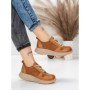 Pantofi Sport Dama din piele naturala 16-2 BROWN | FRANCO GERARDO