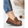 Pantofi Casual Dama din piele naturala 16-7 DARK BROWN | FRANCO GERARDO