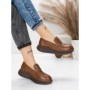 Pantofi Casual Dama din piele naturala 16-7 DARK BROWN | FRANCO GERARDO