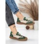 Pantofi Sport Dama din piele naturala 65852 GREEN | FRANCO GERARDO