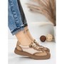 Pantofi Sport Dama din piele naturala 65852 APRICOT | FRANCO GERARDO