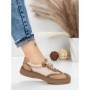 Pantofi Sport Dama din piele naturala 65852 APRICOT | FRANCO GERARDO