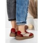 Pantofi Sport Dama din piele naturala 65852 RED | FRANCO GERARDO