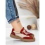 Pantofi Sport Dama din piele naturala 65852 RED | FRANCO GERARDO