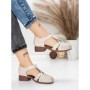 Sandale Dama din piele naturala 1171 CREAM | FORMATIONE