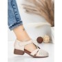 Sandale Dama din piele naturala 1171 CREAM | FORMATIONE