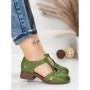 Sandale Dama din piele naturala 1171 GREEN | FORMATIONE