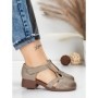 Sandale Dama din piele naturala 1171 GREY | FORMATIONE