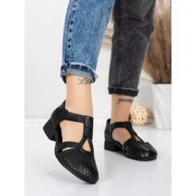 Sandale Dama din piele naturala 1171 BLACK | FORMATIONE