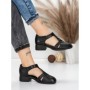Sandale Dama din piele naturala 1171 BLACK | FORMATIONE