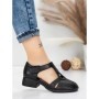 Sandale Dama din piele naturala 1171 BLACK | FORMATIONE