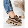 Pantofi Sport Dama din piele naturala HY6376 COFFEE | FRANCO GERARDO