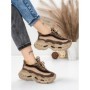Pantofi Sport Dama din piele naturala HY6376 COFFEE | FRANCO GERARDO