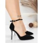 Pantofi Stiletto 5DC31 BLACK | MEI