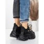 Pantofi Sport Dama cu Platforma 0897-33 BLACK | MEI