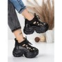 Pantofi Sport Dama cu Platforma 0897-33 BLACK | MEI