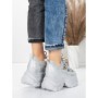 Pantofi Sport Dama cu Platforma 0897-33 SILVER | MEI