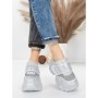 Pantofi Sport Dama cu Platforma 569-67 SILVER | MEI