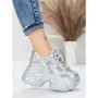 Pantofi Sport Dama cu Platforma 6166-95 SILVER | MEI