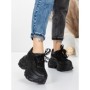 Pantofi Sport Dama cu Platforma 0897-36 BLACK | MEI