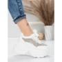 Pantofi Sport Dama cu Platforma 0897-36 WHITE | MEI