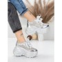 Pantofi Sport Dama cu Platforma 0897-36 SILVER | MEI