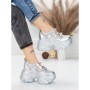 Pantofi Sport Dama cu Platforma 6166-80 SILVER | MEI
